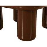 Memphis Coffee Table, Chocolate Brown-Furniture - Accent Tables-High Fashion Home