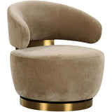 Austin Swivel Chair, Oat