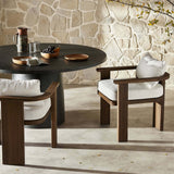 Tahana Outdoor Dining Arm Chair, Alessi Linen-Furniture - Dining-High Fashion Home