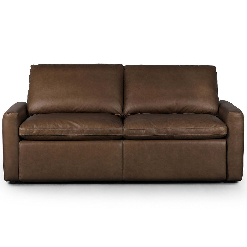 Tillery Leather Power Recliner 2-Piece Sectional, Sonoma Coco-Furniture - Sofas-High Fashion Home