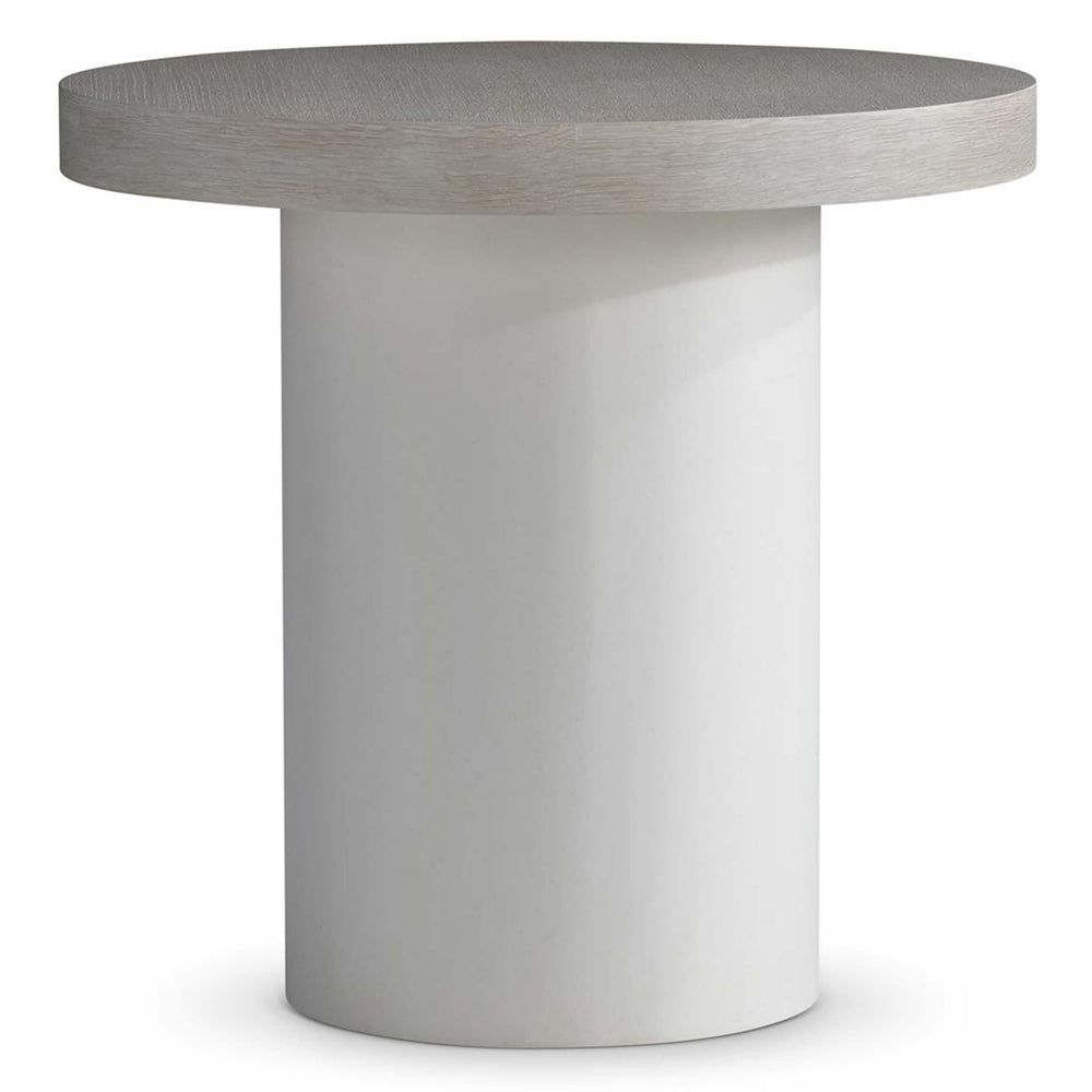 Turo Round Side Table, Bone-Furniture - Accent Tables-High Fashion Home