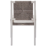 Tybee Outdoor Dining Chair, Wicker Greige, Set of 2