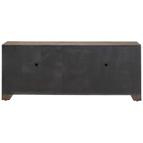 Riviera Console, Guilded Oak/Otter-Furniture - Storage-High Fashion Home