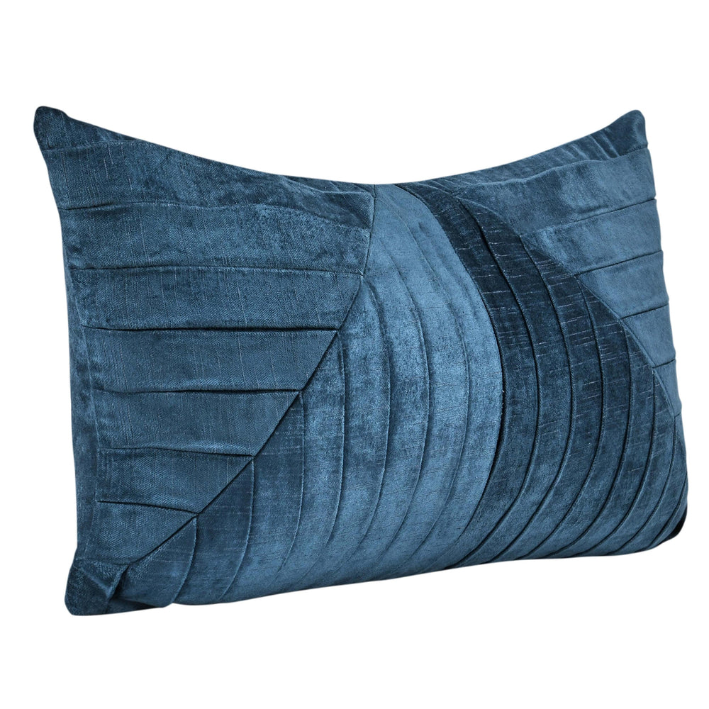 Aubry Pillow, Nightfall Blue-High Fashion Home