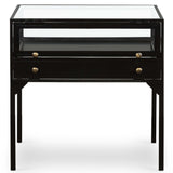 Shadow Box End Table, Black