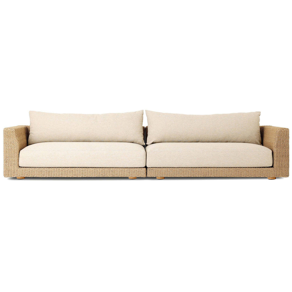 Sylvan 2 Piece Outdoor Sectional, Casa Cream