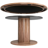 Vault 2 in 1 Table, Brown-Furniture - Accent Tables-High Fashion Home