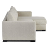 Wickham Right Chaise Sleeper Sectional w/Storage, Alameda Snow-Furniture - Sofas-High Fashion Home