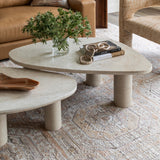 Zion Coffee Table Set, Cream