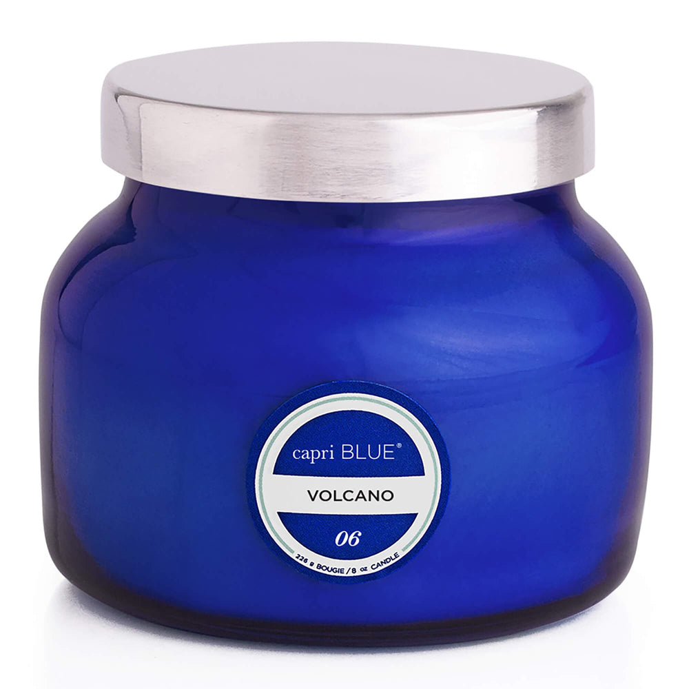 Capri Blue Petite Candle Volcano, Blue Signature Jar