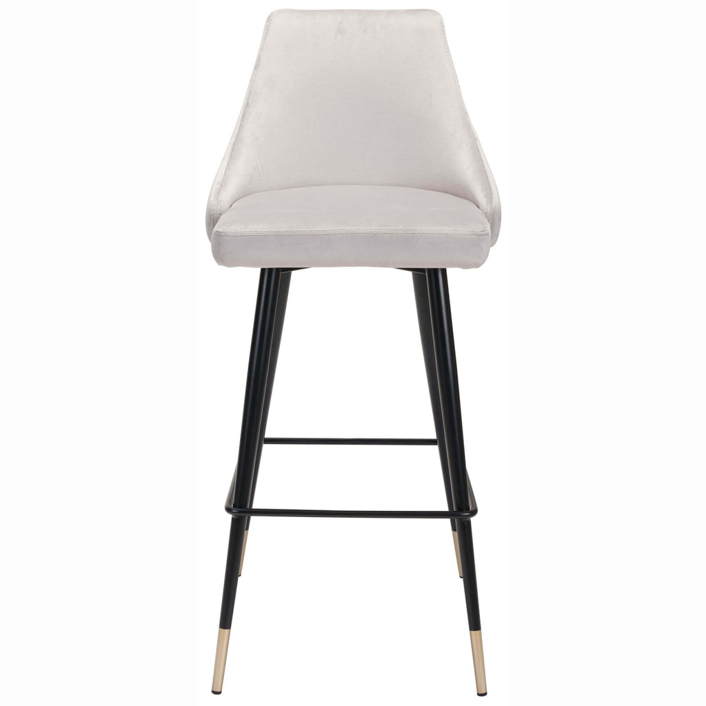 Piccolo Bar & Counter Chair, Gray – High Fashion Home