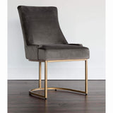Florence Dining Chair, Piccolo Pebble - Furniture - Dining - High Fashion Home