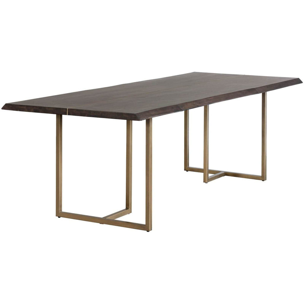 Donnelly Dining Table, Dark Mango – High Fashion Home