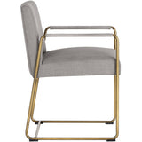 Balford Arm Chair, Arena Cement-Furniture - Dining-High Fashion Home