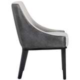 Aurora Lounge Chair, Polo Club Stone, Overcast Grey-Furniture - Chairs-High Fashion Home