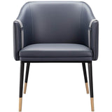 Carter Chair, Napa Thunder - Modern Furniture - Accent Chairs - High Fashion Home