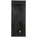 Bellvue Floor Mirror, Rustic Black-Accessories-High Fashion Home