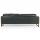 Otis Leather Sofa, Harrison Black