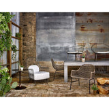 Tulip Side Table, Antique Rust-Furniture - Accent Tables-High Fashion Home