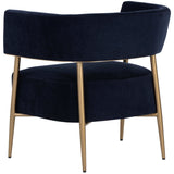 Maestro Chair, Danny Navy-Furniture - Chairs-High Fashion Home