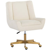 Mirian Office Chair, Zenith Alabaster-Furniture - Office-High Fashion Home