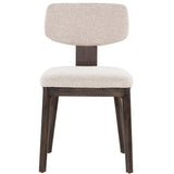 Rickett Dining Chair, Dove Cream/Dark Brown, Set of 2-Furniture - Dining-High Fashion Home