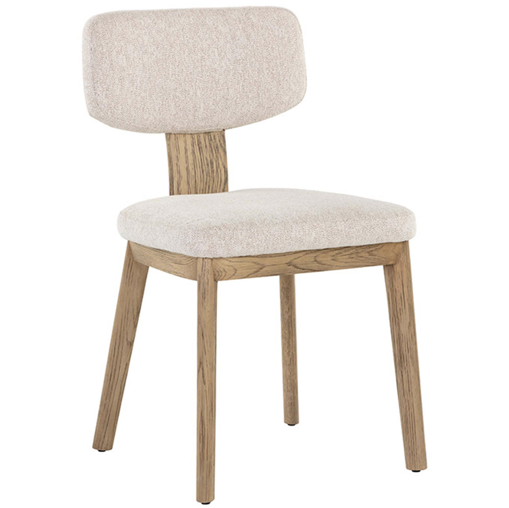 Rickett Dining Chair, Dove Cream/Weathered Oak, Set of 2-Furniture - Dining-High Fashion Home