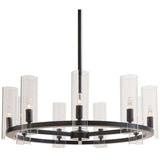 Clarabelle Small Chandelier, Black