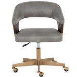 Leonce Office Chair, Bravo Metal-Furniture - Office-High Fashion Home