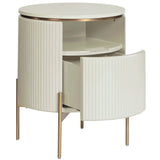 Paloma End Table-Furniture - Accent Tables-High Fashion Home