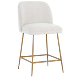 Kelty Coutner Stool, Copenhagen White-Furniture - Dining-High Fashion Home