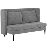 Santos 2 Seater Sofa, Chacha Grey-Furniture - Sofas-High Fashion Home