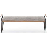 Charlotte Bench, Thames Raven-Furniture - Chairs-High Fashion Home