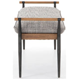 Charlotte Bench, Thames Raven-Furniture - Chairs-High Fashion Home