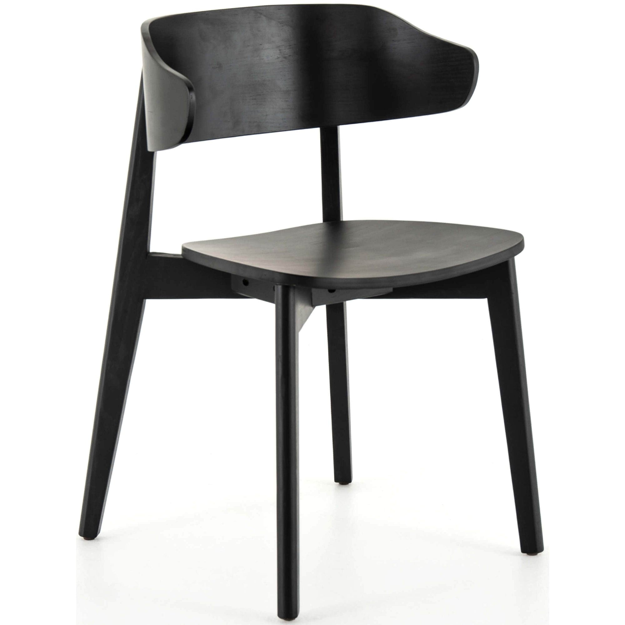 Franco Dining Chair Black Set Of 2 High Fashion Home 5393