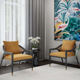 Kirsten Chair, Gold Sky-Furniture - Chairs-High Fashion Home