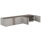 Jamille Media Console-Furniture - Storage-High Fashion Home