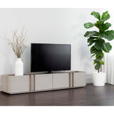 Jamille Media Console-Furniture - Storage-High Fashion Home