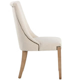 Marjory Dining Chair, Effie Linen, Set of 2-Furniture - Dining-High Fashion Home