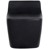 Ledger Stool, Black-Furniture - Chairs-High Fashion Home