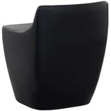 Ledger Stool, Black-Furniture - Chairs-High Fashion Home