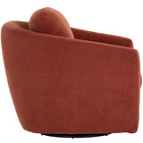 Irina Swivel Chair, Treasure Russet-Furniture - Chairs-High Fashion Home