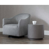 Rubin End Table, Grey-Furniture - Accent Tables-High Fashion Home