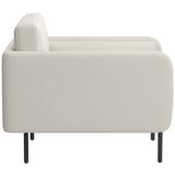 Luella Chair, Mina Ivory-Furniture - Chairs-High Fashion Home