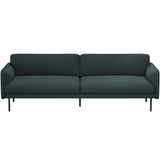 Luella Sofa, Mina Pine-Furniture - Sofas-High Fashion Home