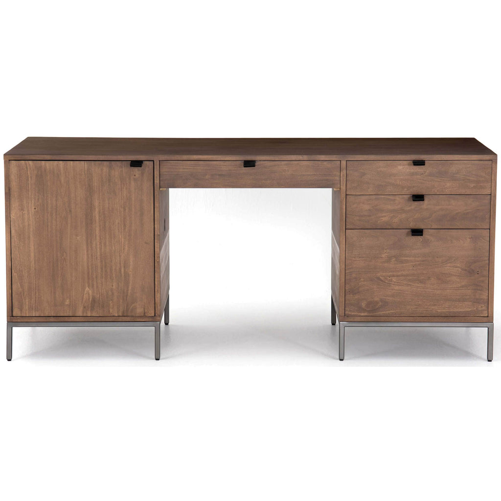 Trey Executive Desk, Auburn – High Fashion Home