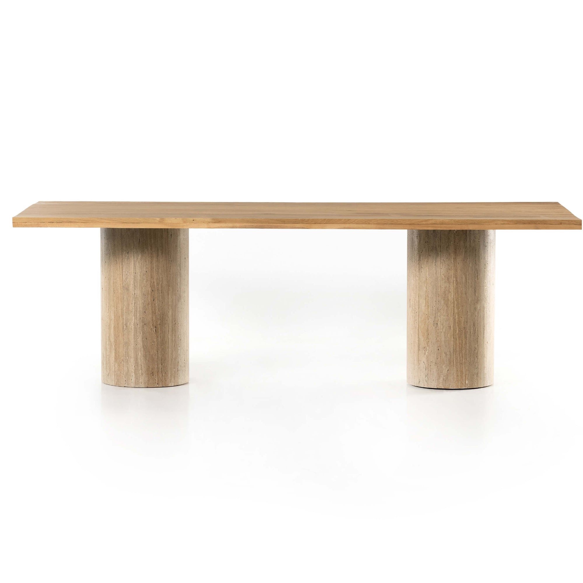 Malia Dining Table, Natural Oak – Home High Fashion