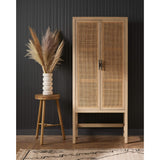 Caprice Narrow Cabinet, Natural Mango-Furniture - Storage-High Fashion Home