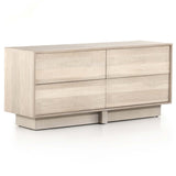 Bodie 4 Drawer Dresser, Ashen Walnut-Furniture - Storage-High Fashion Home