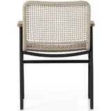 Avera Outdoor Dining Chair, Bronze-Furniture - Dining-High Fashion Home